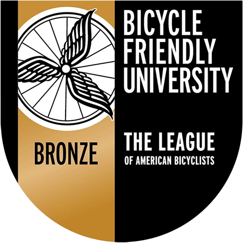 Bronze Bike Friendly University logo.